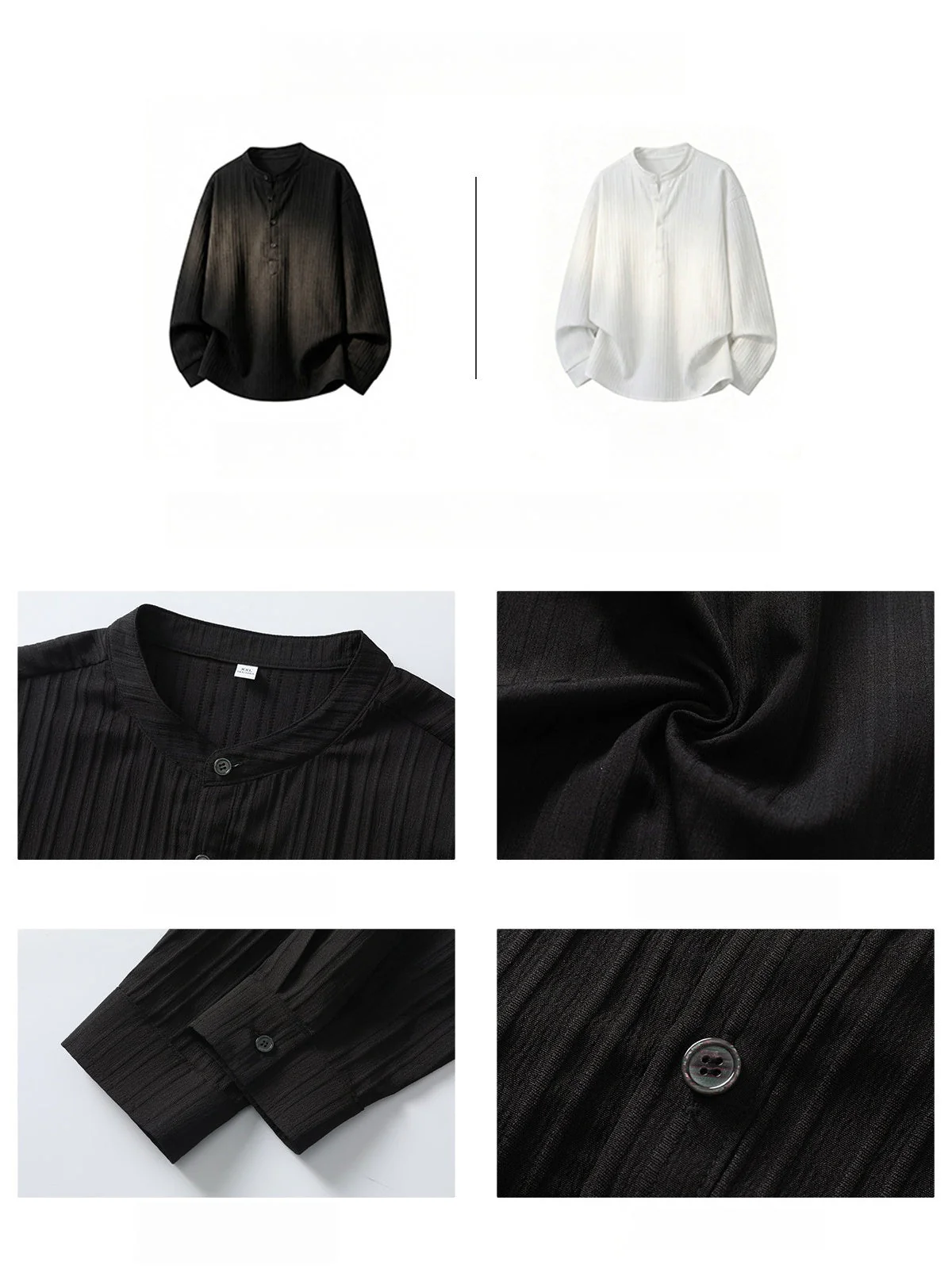 Old Money Style Vertical Stripes Shirts - Image 4