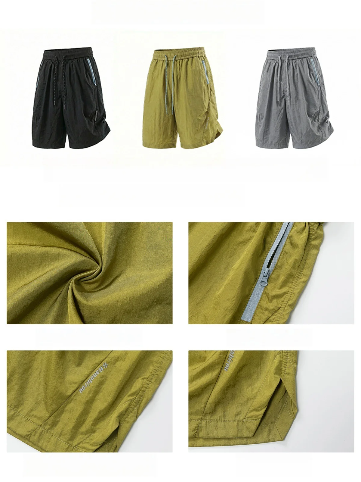 Color-blocked Five Points Shorts - Image 13
