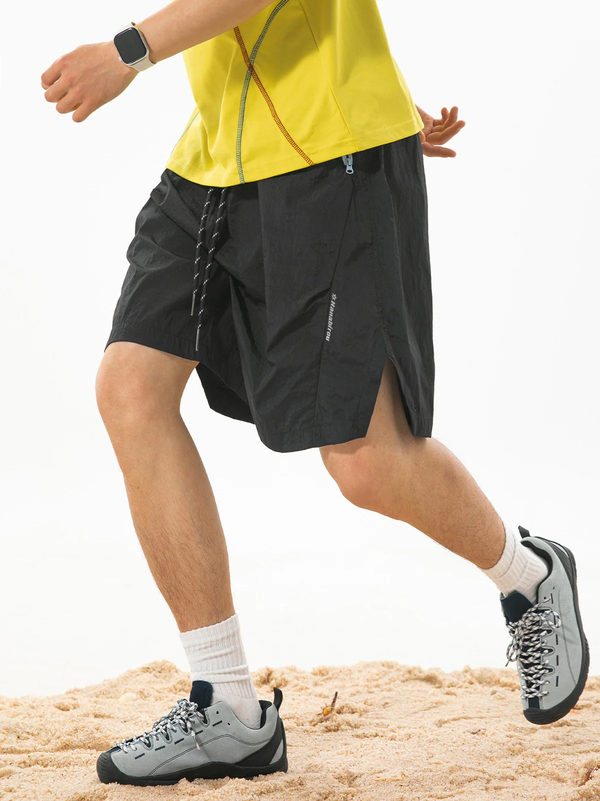 Color-blocked Five Points Shorts - Image 5