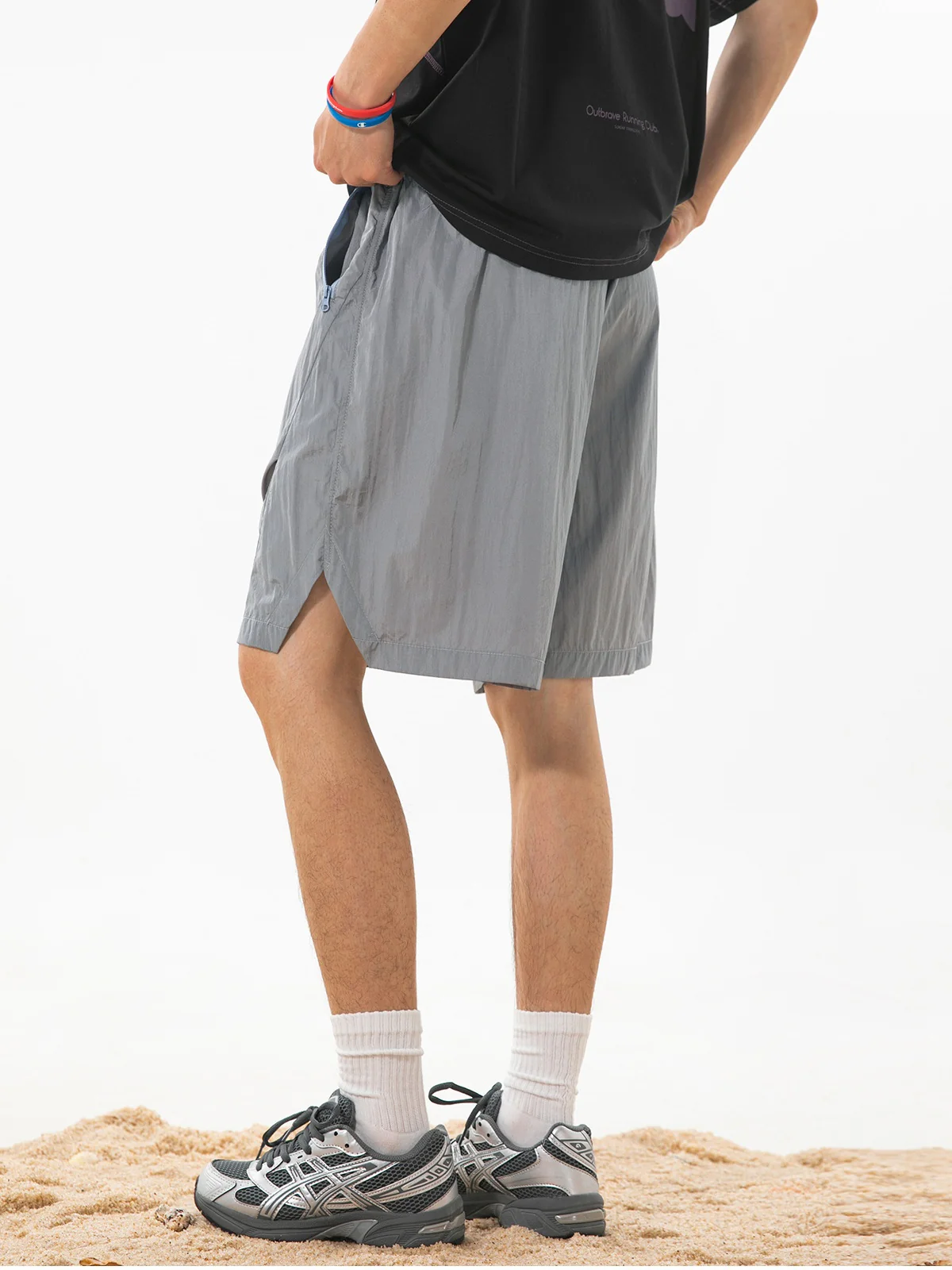 Color-blocked Five Points Shorts - Image 9