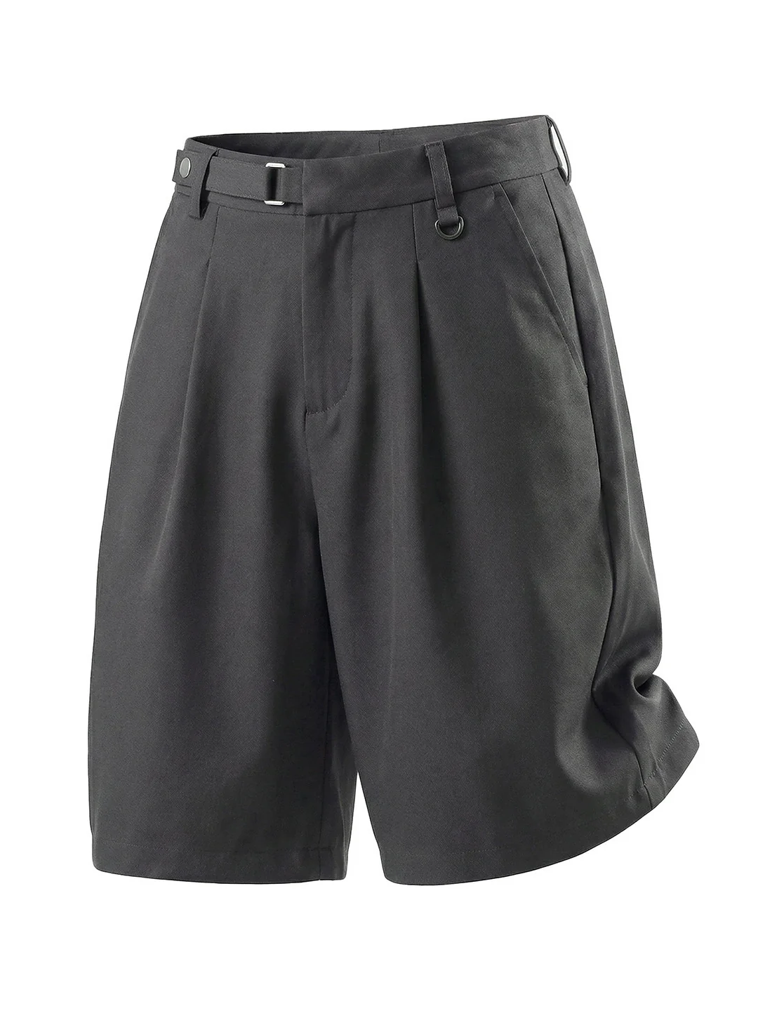 Belts Adjustable Stereo Five Points Shorts - Image 3