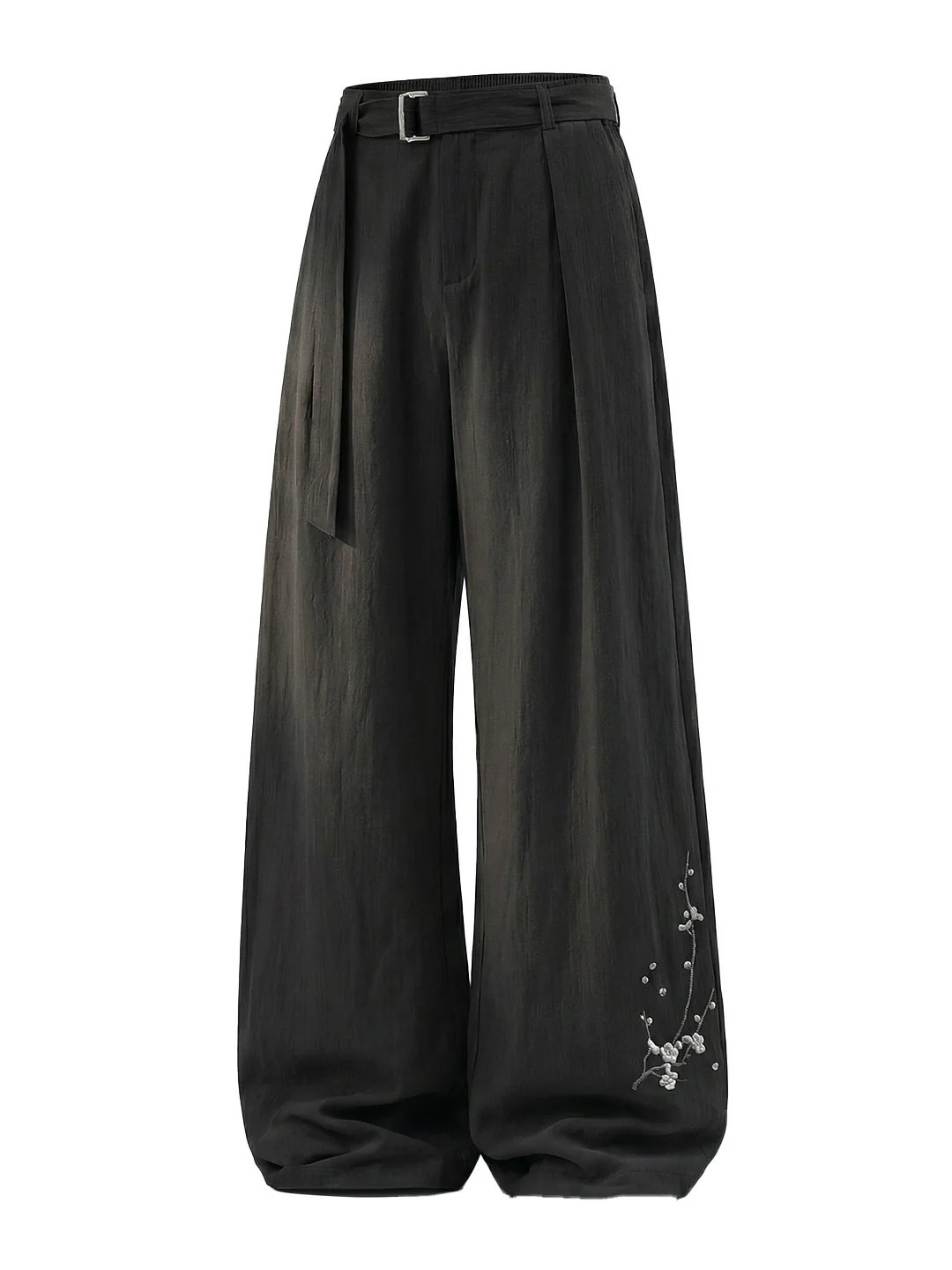 Retro Old Money Style Loose-fit Pants - Image 11