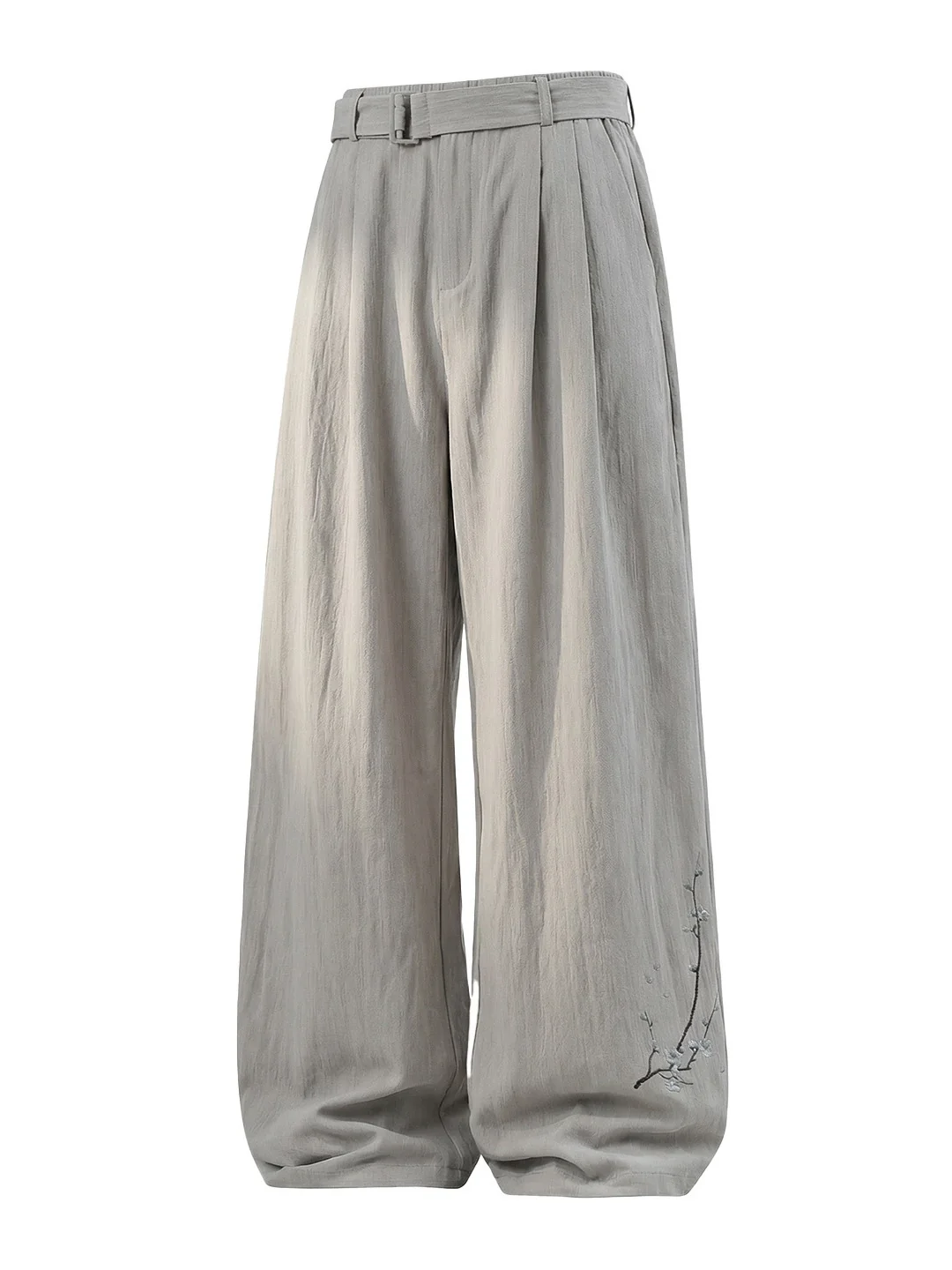 Retro Old Money Style Loose-fit Pants - Image 7