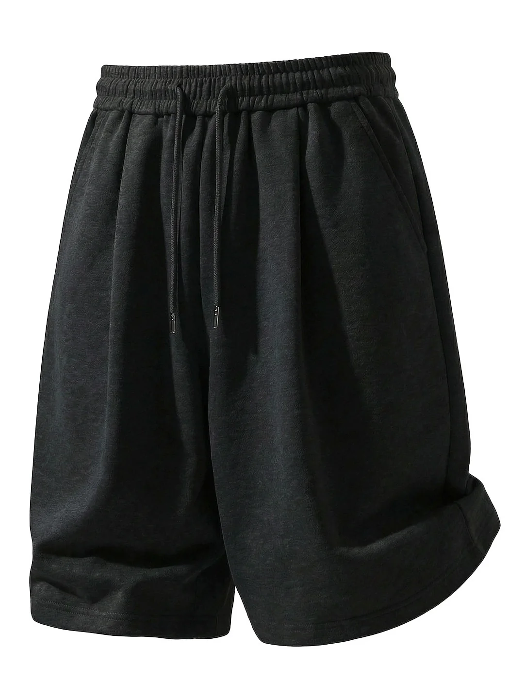 Simplicity Loose-fit Five Points Sweatpants Shorts - Image 6