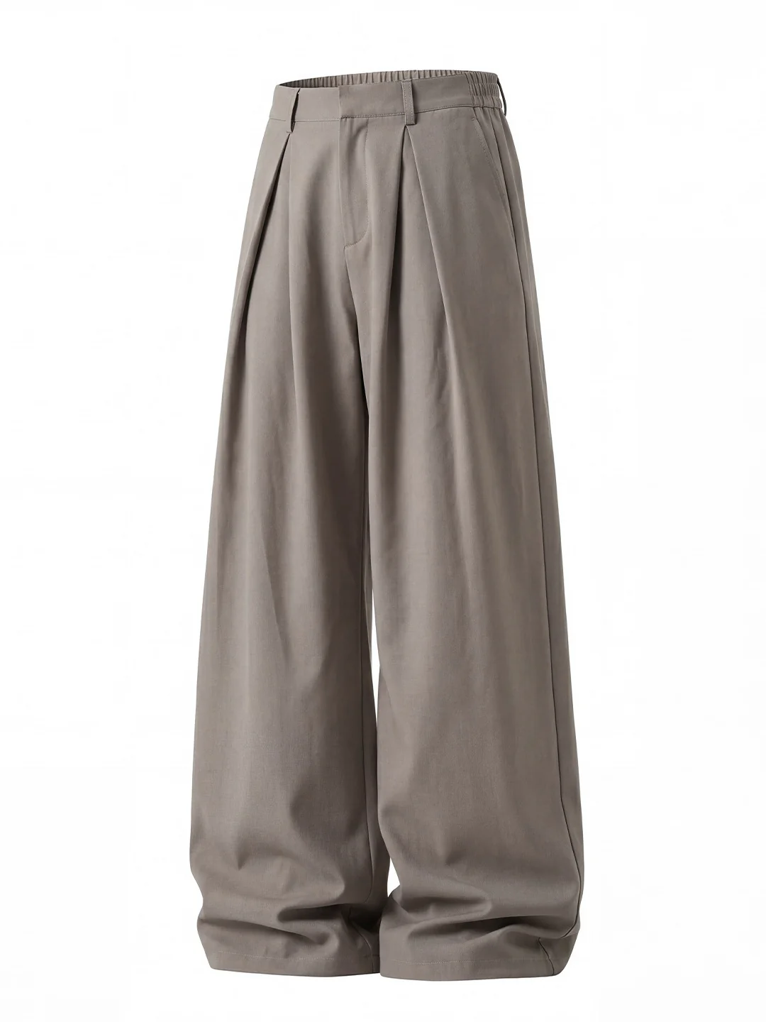 Stereo Gathering A Wide-leg Dress Pants Pants - Image 3