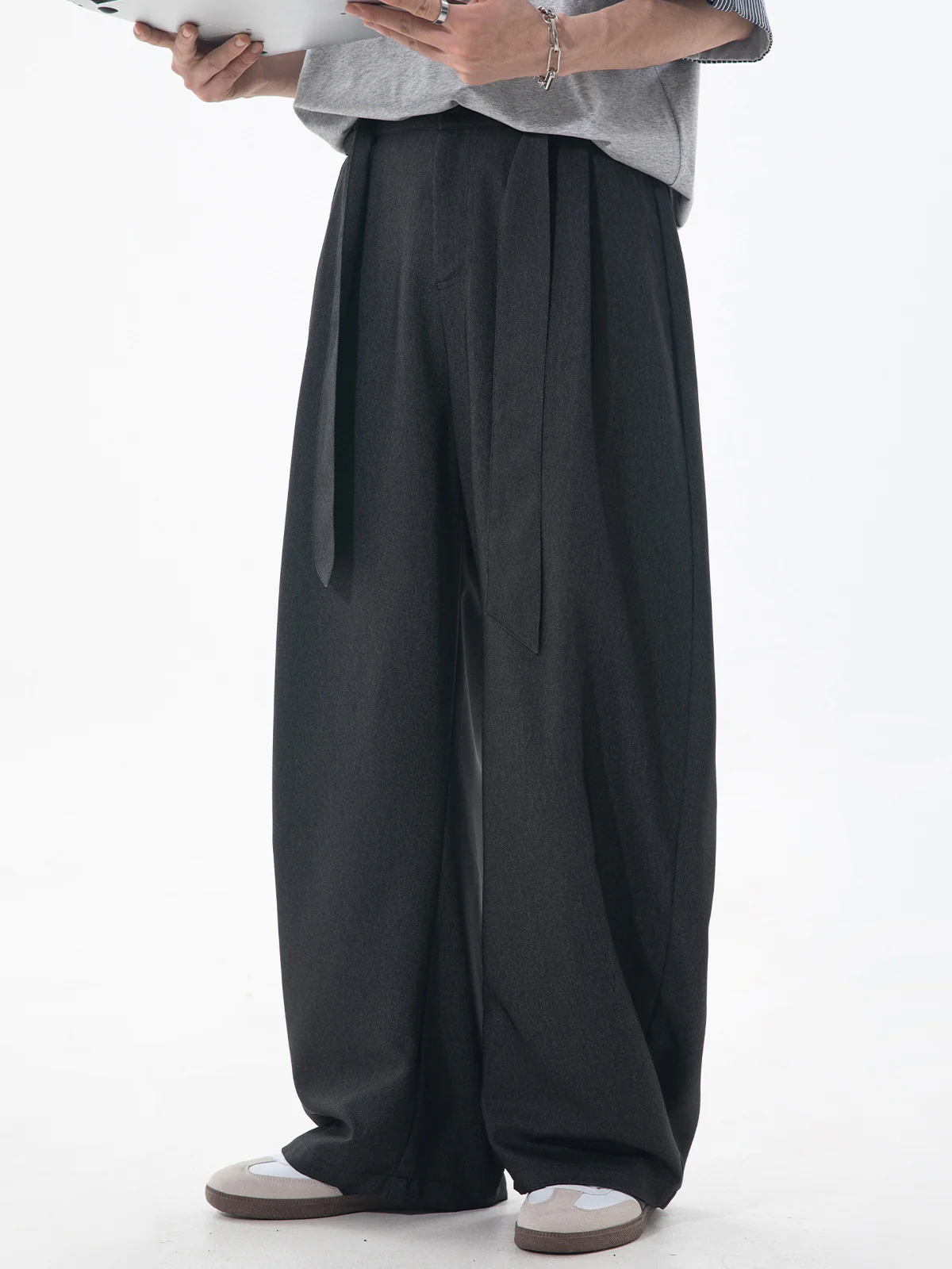 Imitation Denim CleanFit Machete Loose-fit Pants - Image 7