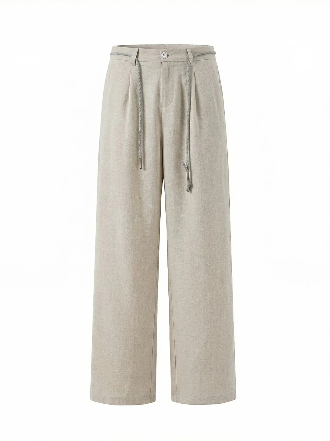 Imitation Linen Nine Points Breathable Pants - Image 4