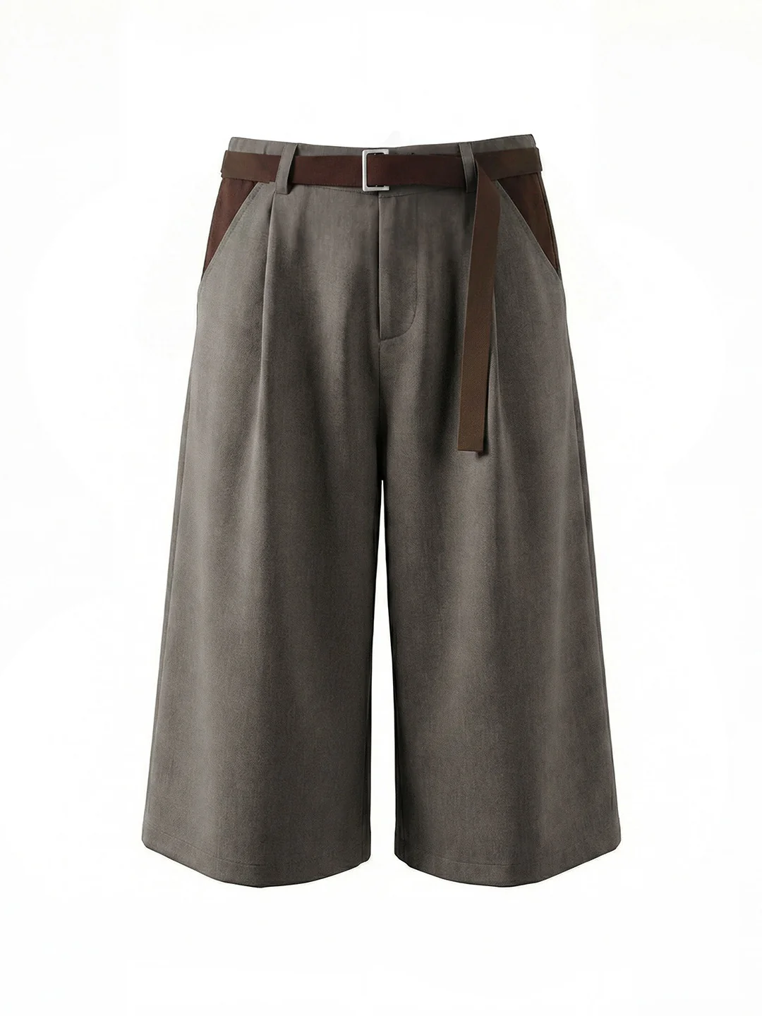 Cleanfit Patchwork 7 Points Dress Pants Shorts - Image 5