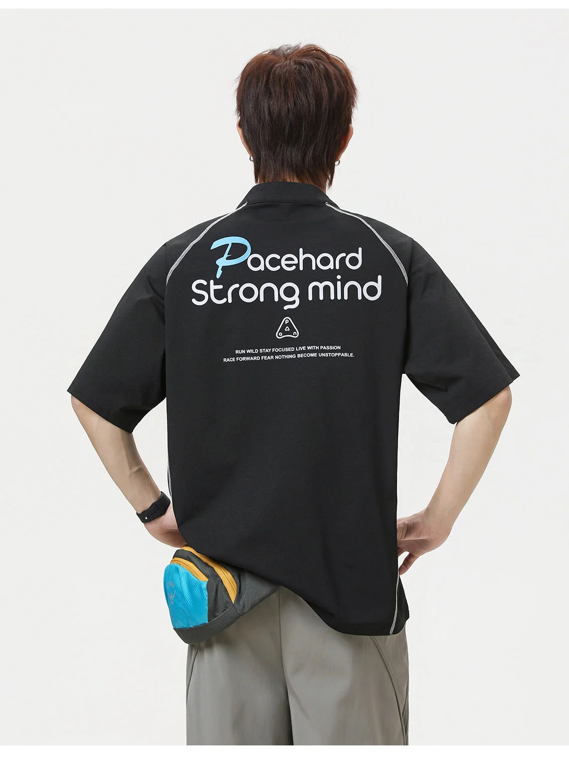 Color-blocked Lightweight Loose-fit T-shirts - Image 6