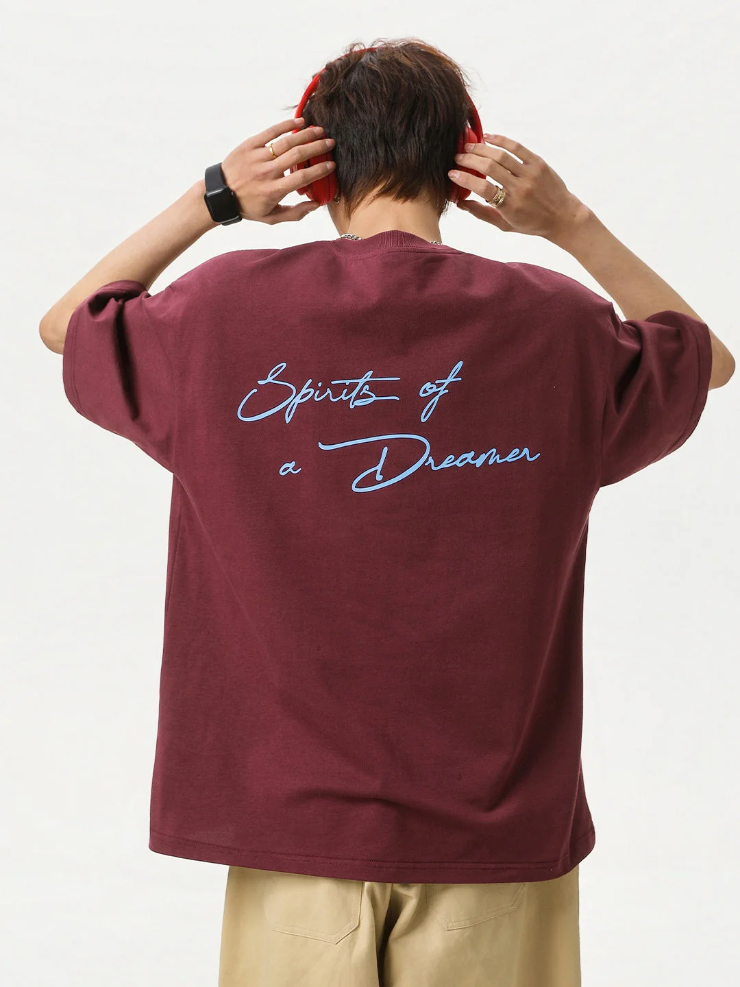 Letter Printed T-shirts - Image 7