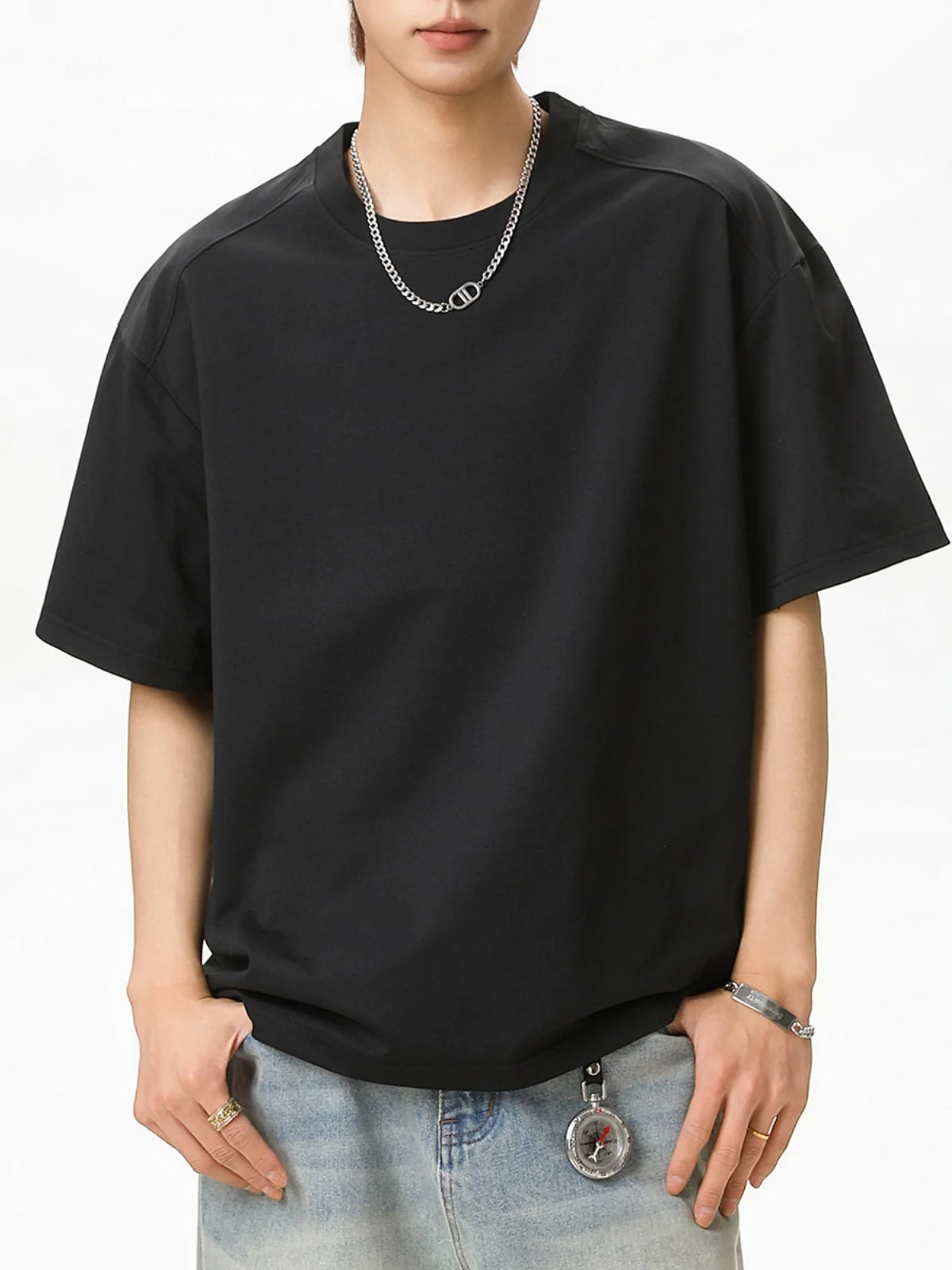 Boxy Cooling Sensation Breathable T-shirts - Image 7