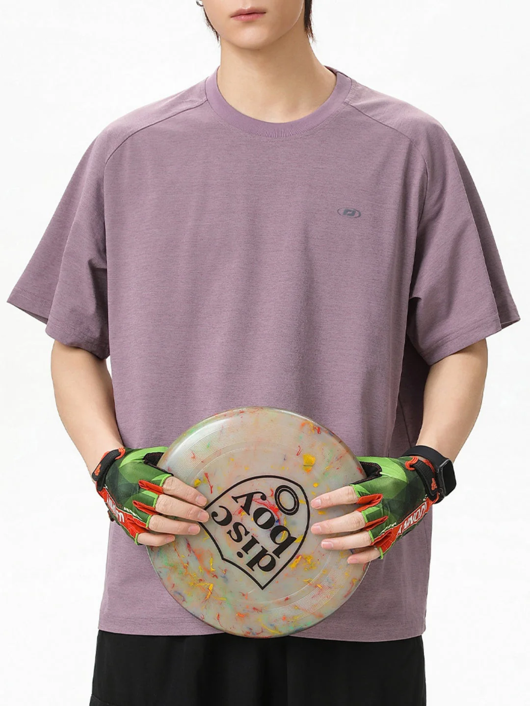 Cooling Sensation Breathable Solid Color Sports T-shirts - Image 6