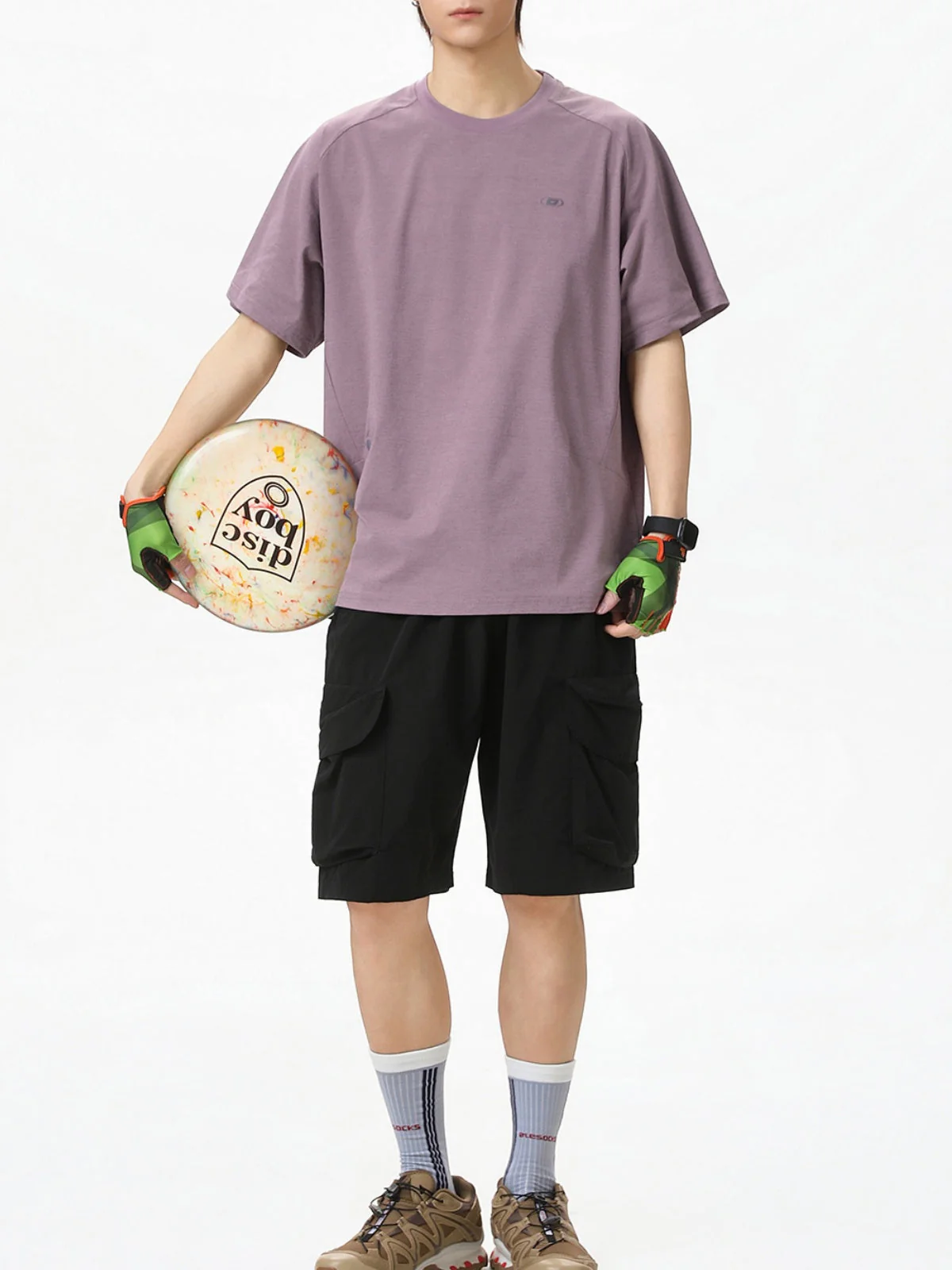Cooling Sensation Breathable Solid Color Sports T-shirts - Image 7