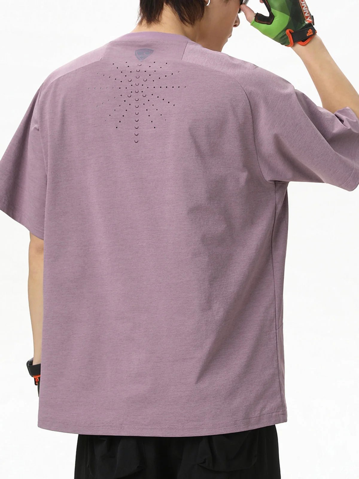 Cooling Sensation Breathable Solid Color Sports T-shirts - Image 8