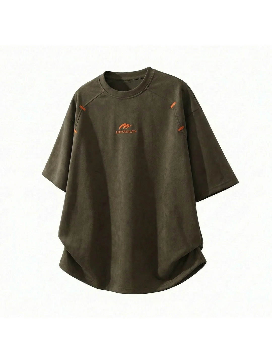 Color-blocked Printed Patchwork T-shirts - Image 10