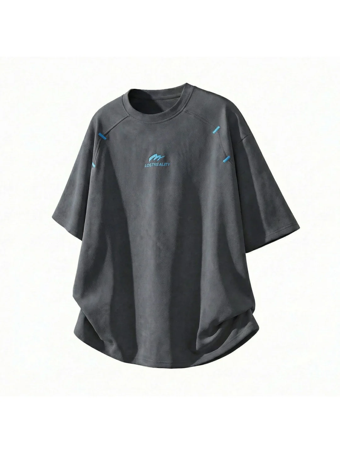 Color-blocked Printed Patchwork T-shirts - Image 4