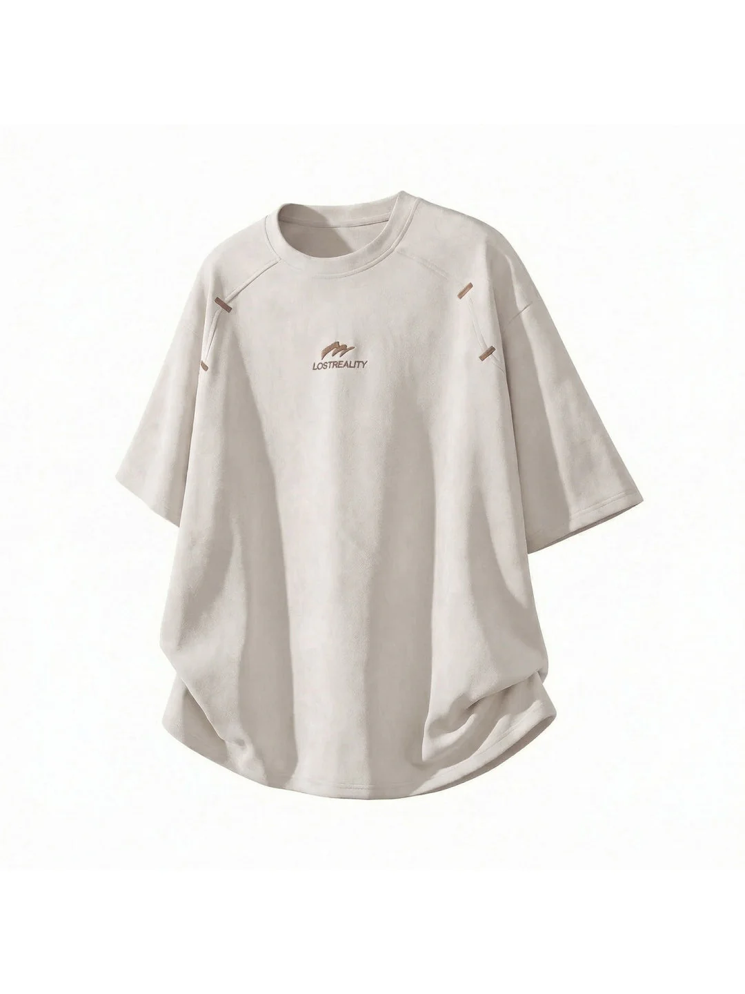 Color-blocked Printed Patchwork T-shirts - Image 7