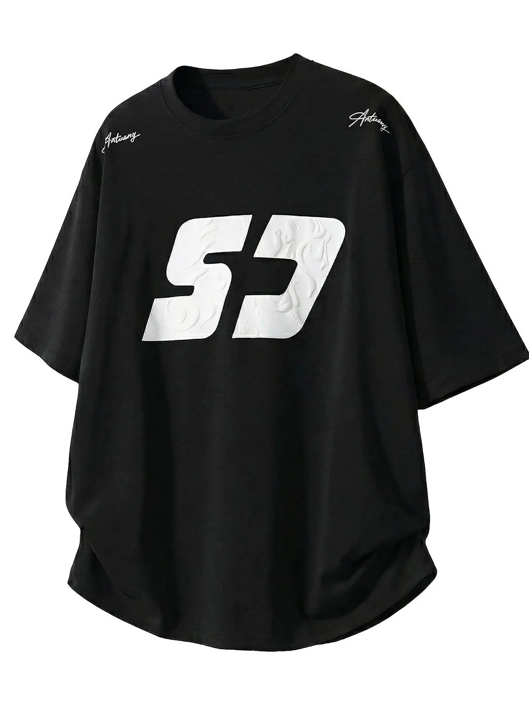 Color-blocked Printed Loose-fit T-shirts - Image 10