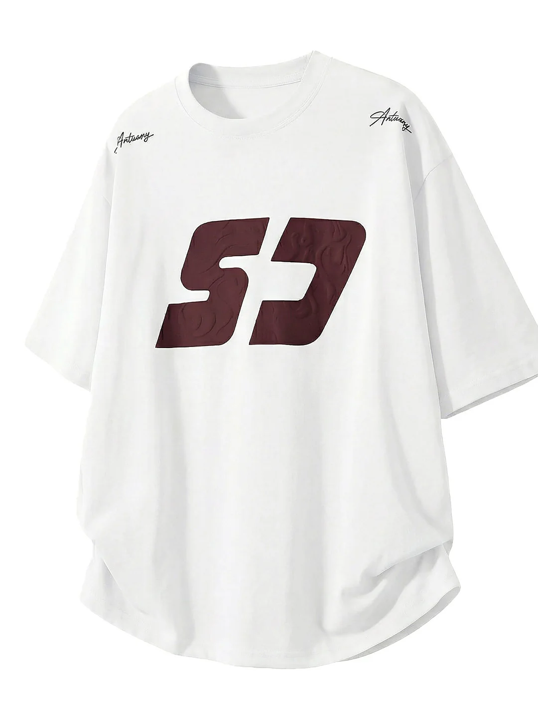 Color-blocked Printed Loose-fit T-shirts - Image 7