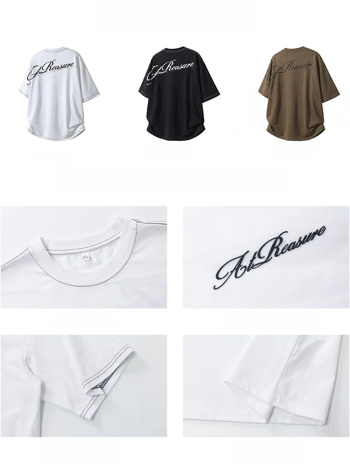 Back Segmentation Printed T-shirts - Image 4