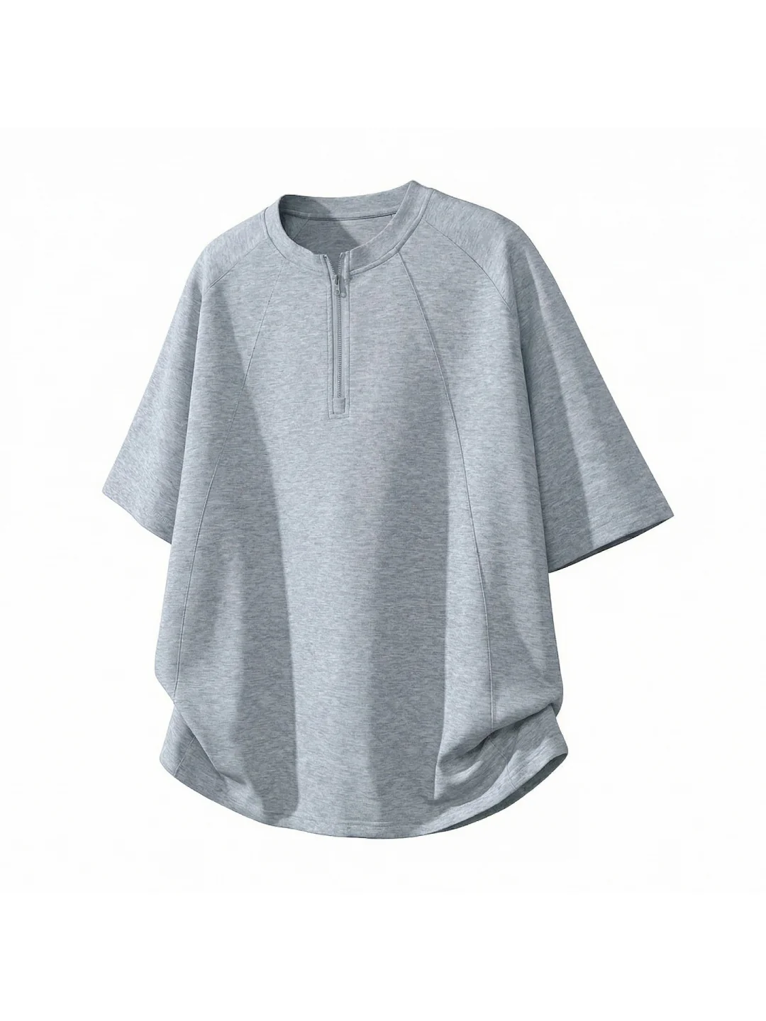 Half Zipper Stereo T-shirts - Image 3