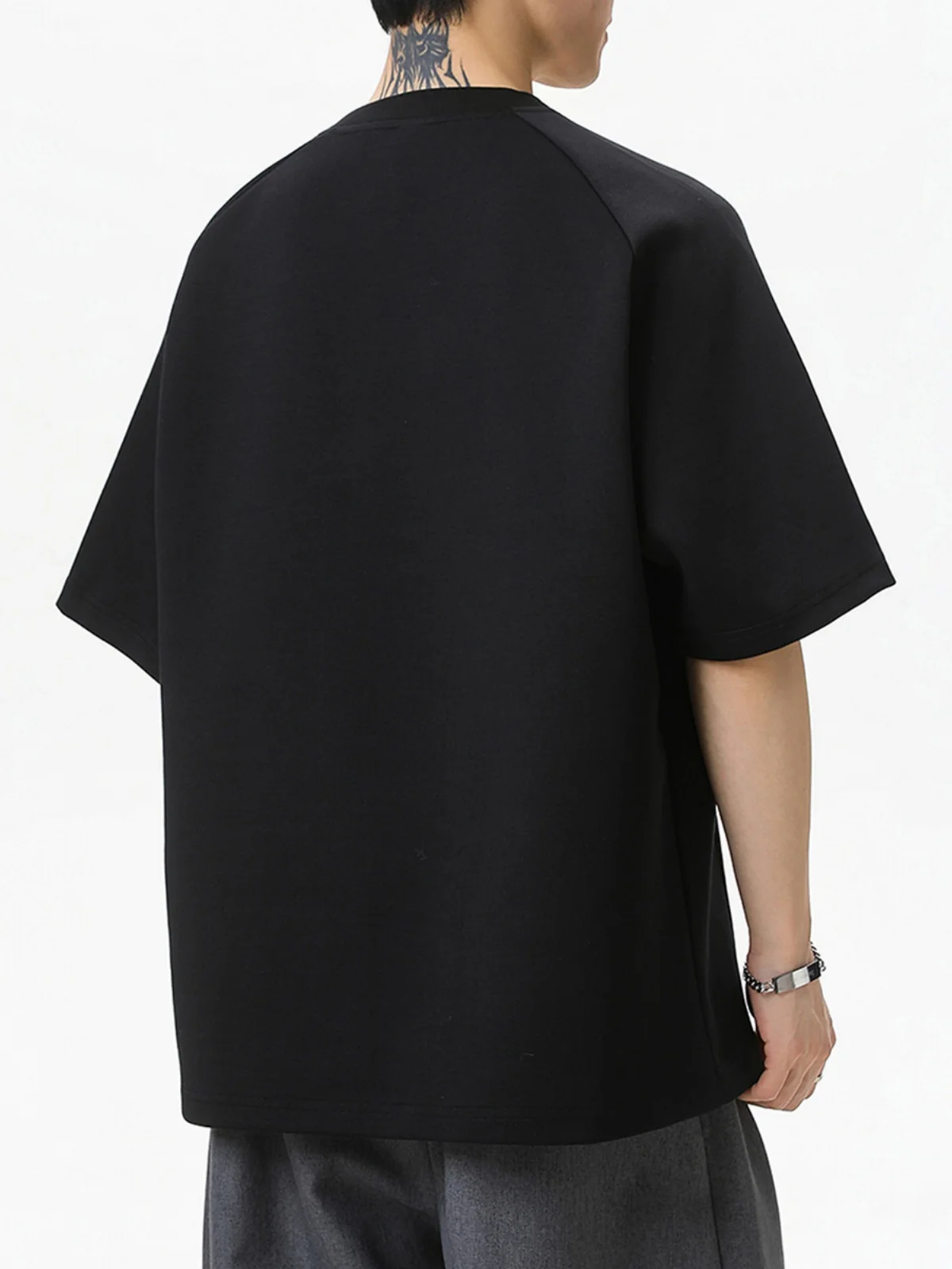 Half Zipper Stereo T-shirts - Image 6