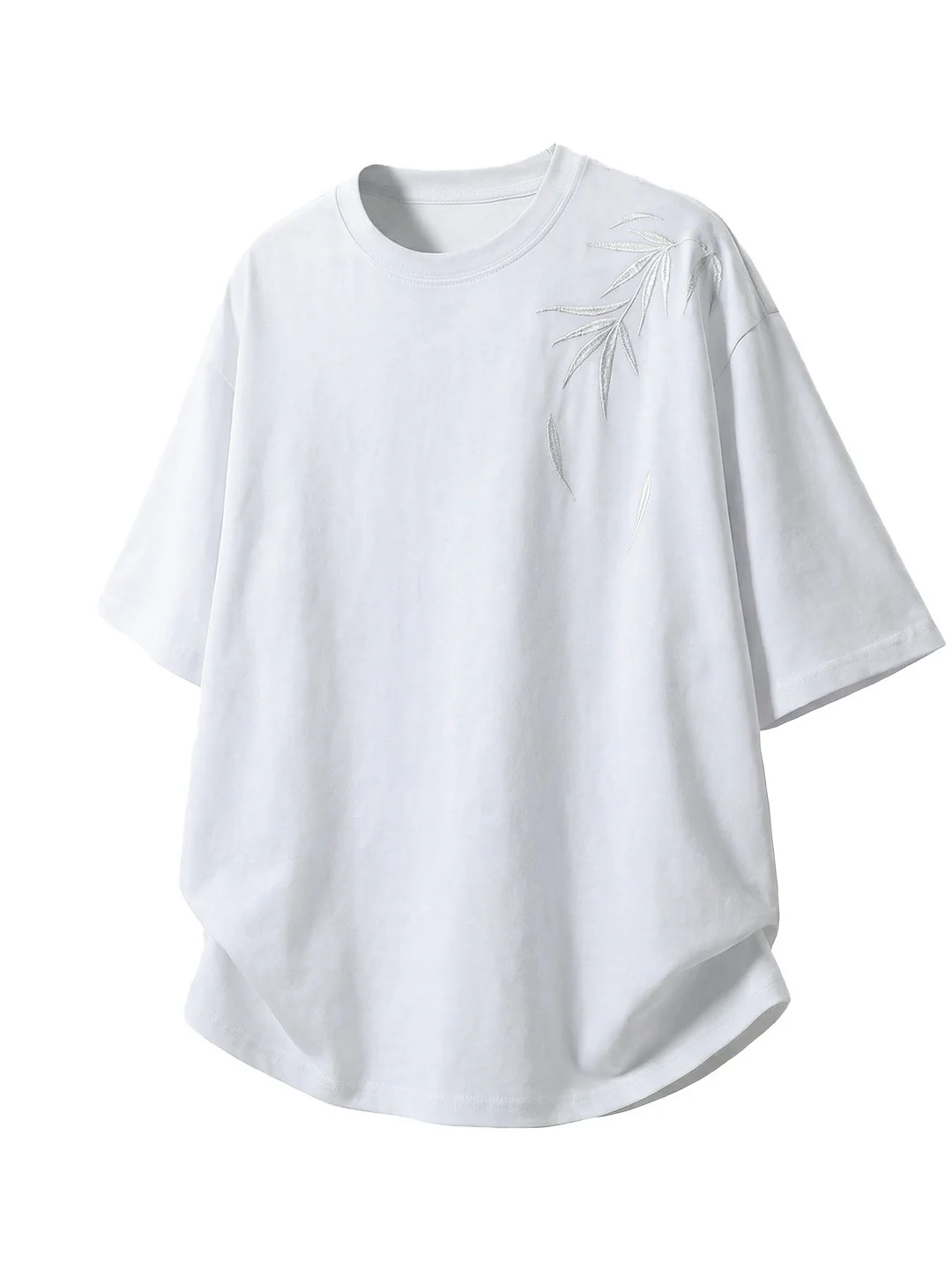 New Chinese Style Bamboo Embroidery T-shirts - Image 3