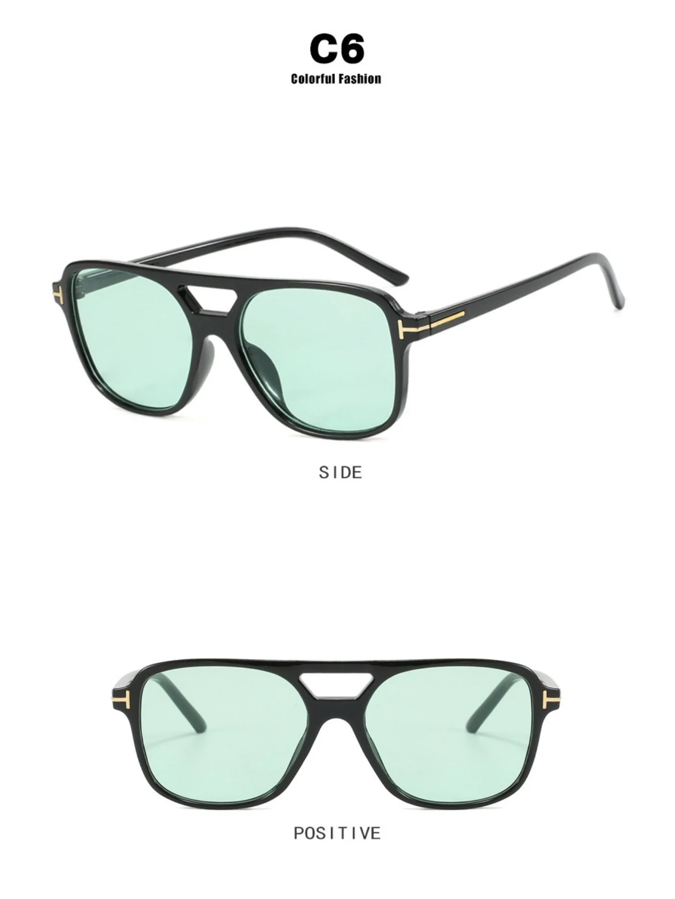 Double-bridge Sunglasses - Image 14
