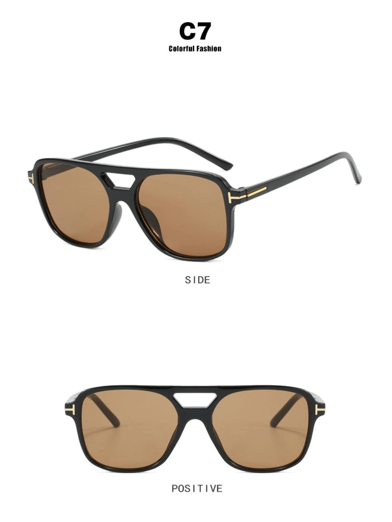 Double-bridge Sunglasses - Image 16
