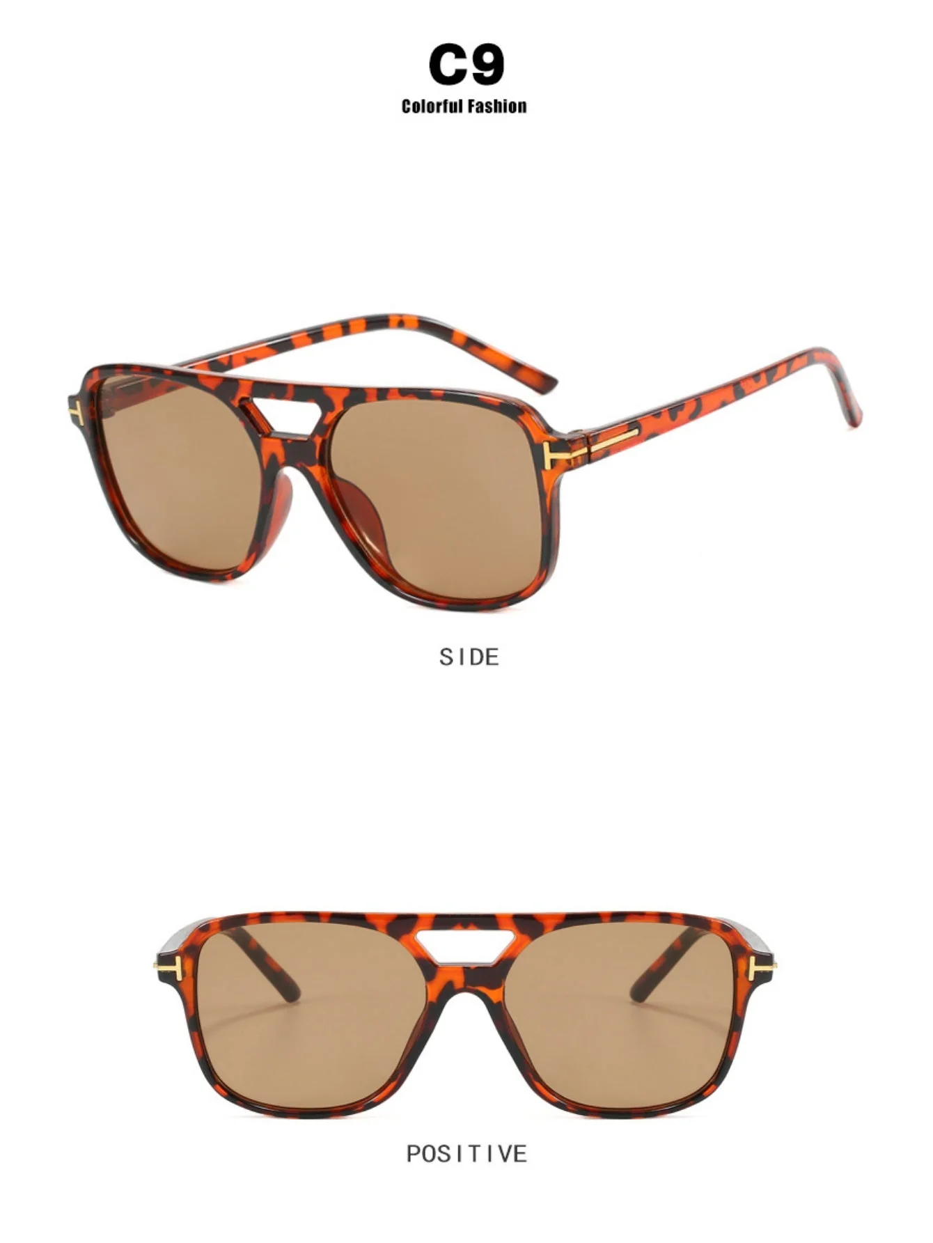 Double-bridge Sunglasses - Image 20
