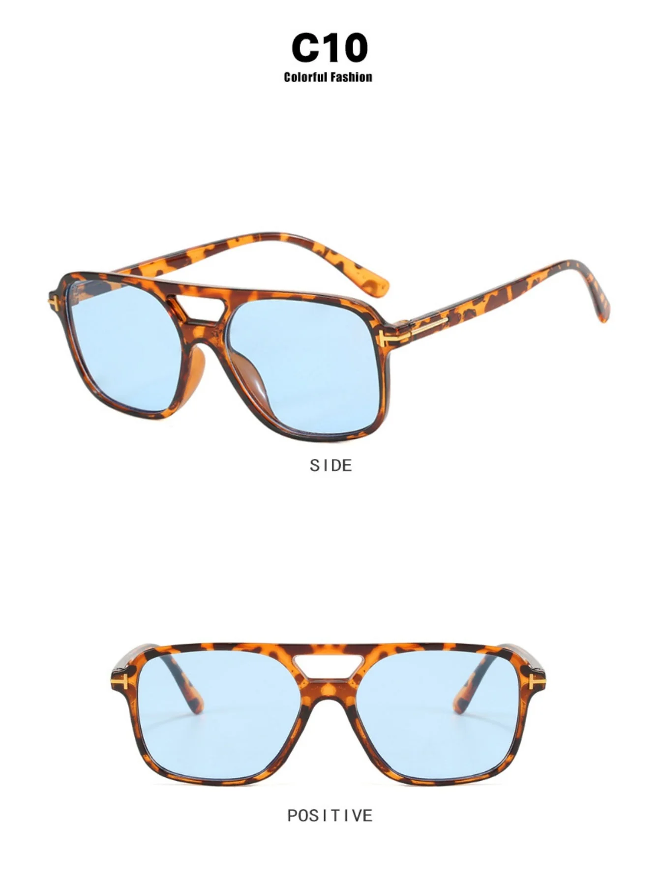 Double-bridge Sunglasses - Image 22