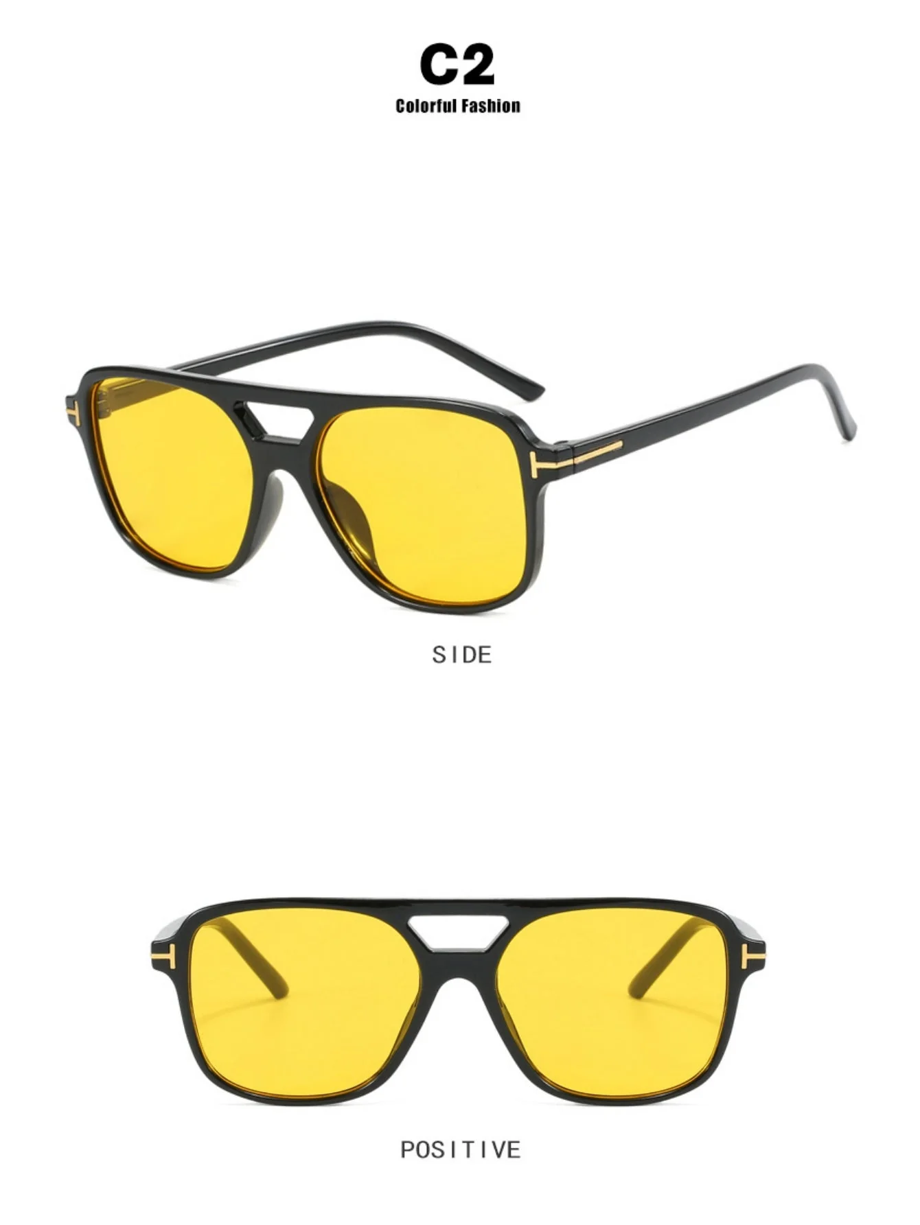 Double-bridge Sunglasses - Image 6