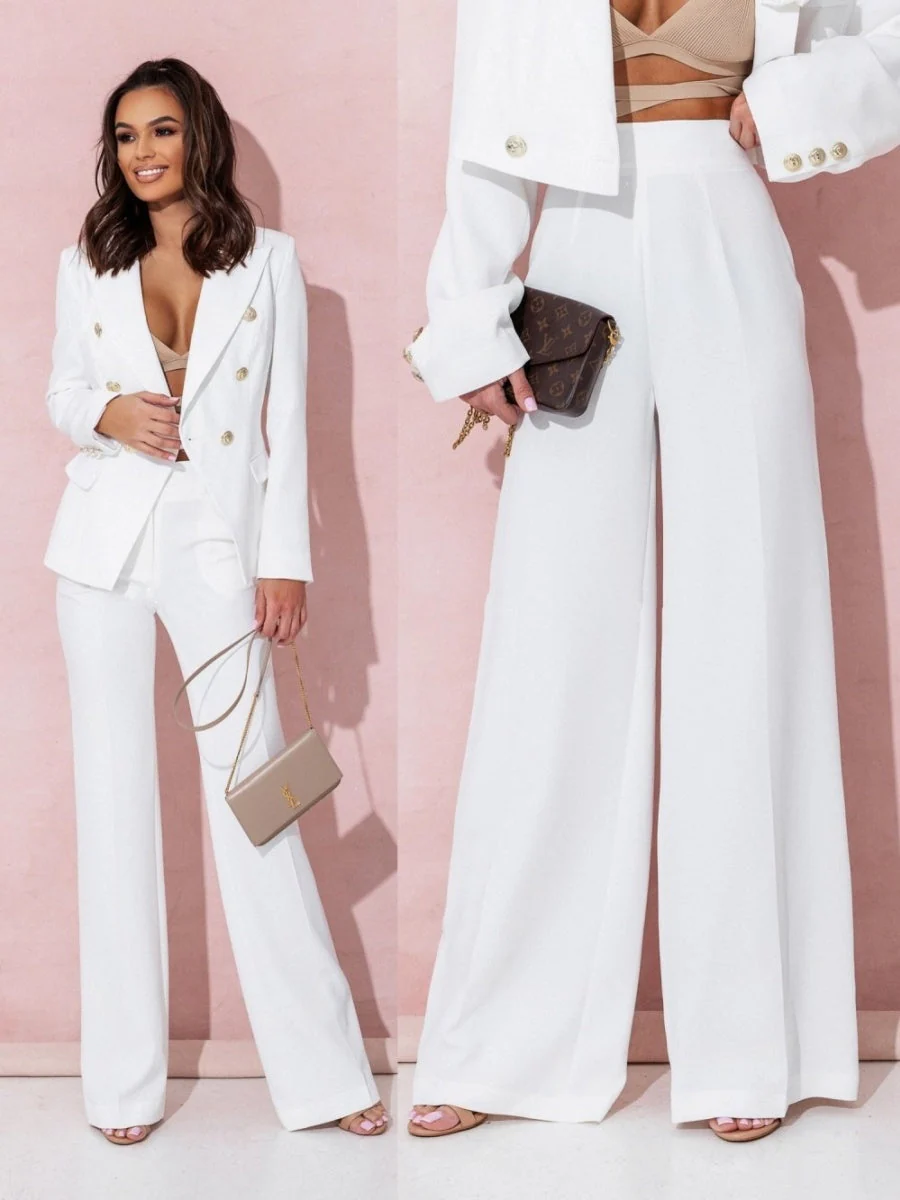 Double-breasted Two-piece Suit - Image 5