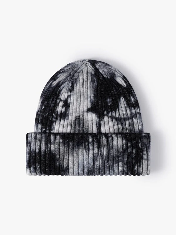 Tie-Dye Tab Hip Hop Beanie - Image 6