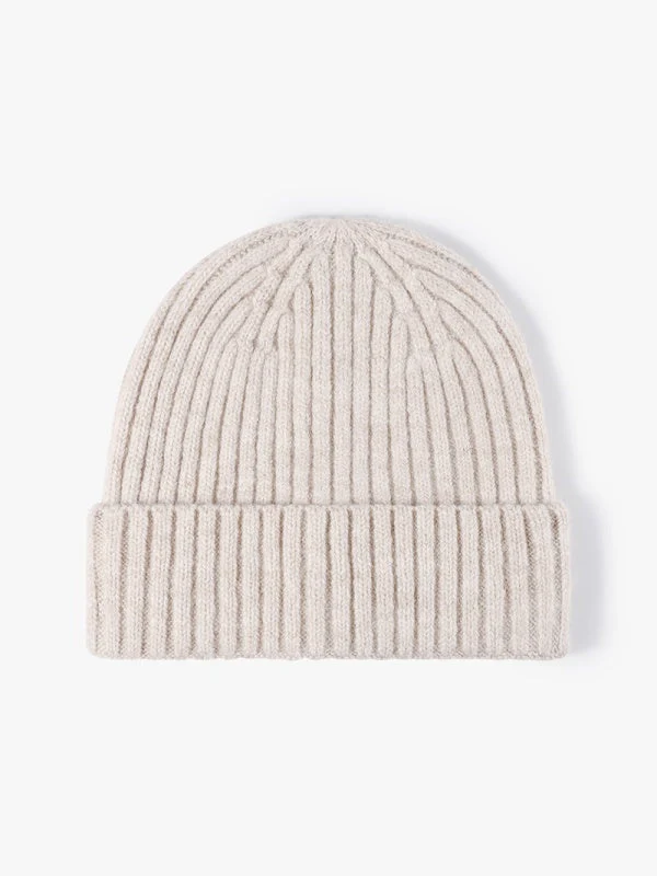 Wool-Blend Thermal Beanie, Thick Ear-Flap Knit Hat, Windproof & Insulated, One Size - Image 11