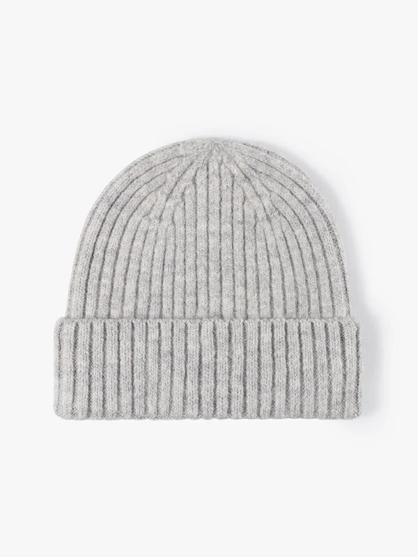 Wool-Blend Thermal Beanie, Thick Ear-Flap Knit Hat, Windproof & Insulated, One Size - Image 13