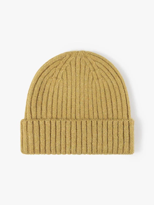 Wool-Blend Thermal Beanie, Thick Ear-Flap Knit Hat, Windproof & Insulated, One Size - Image 9