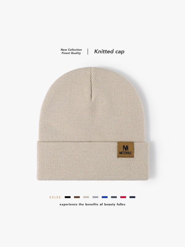 Letter Label Beanie