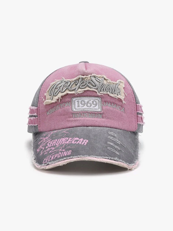Letter Embroidery Large Head Circumference 50 Cents Baseball Cap - Image 7