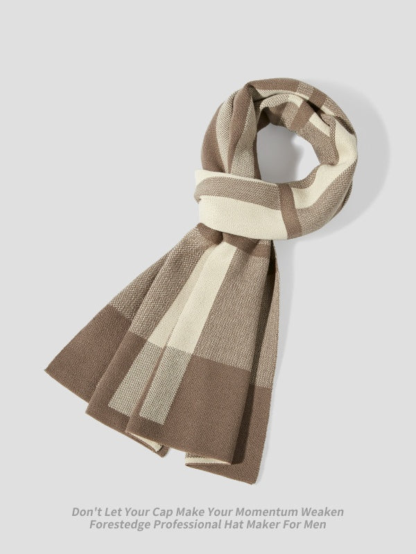Men's Thermal Thick Winter Scarf ¨C Windproof Cold-Weather Neck Warmer - Image 4