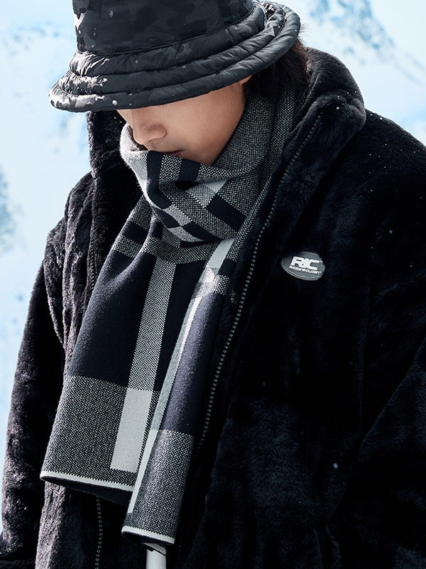 Men's Thermal Thick Winter Scarf ¨C Windproof Cold-Weather Neck Warmer - Image 5