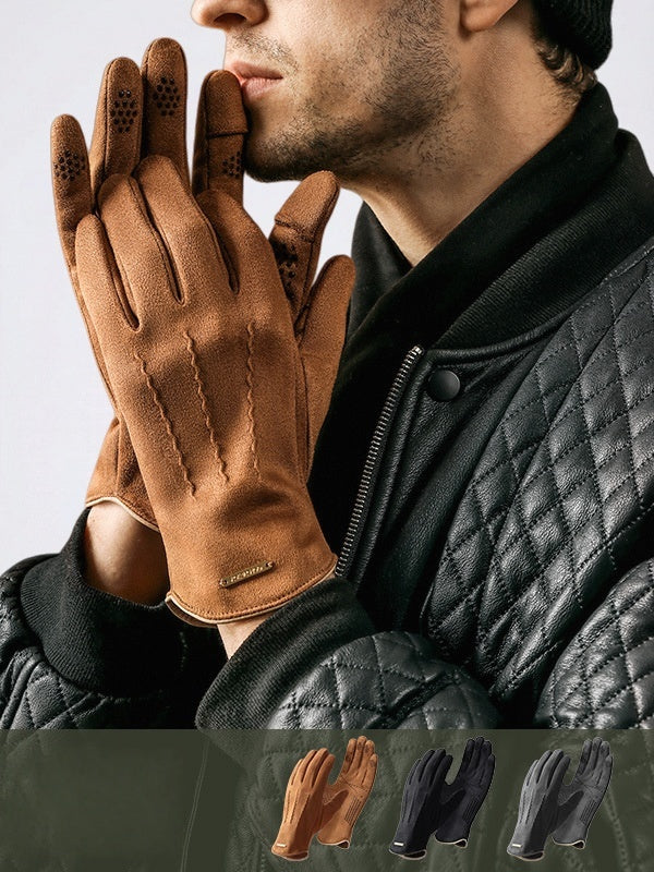 Suede Gloves - Image 2