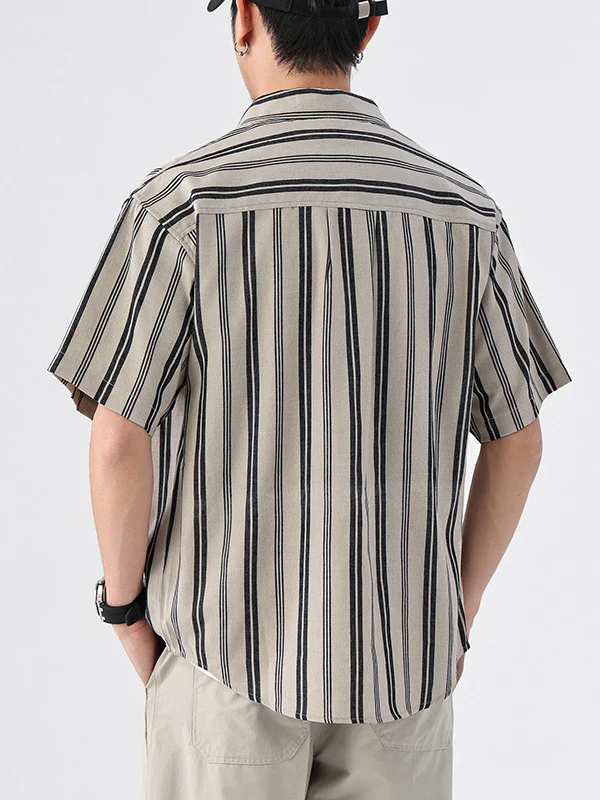 Classic Stripes Breathable Shirts - Image 2