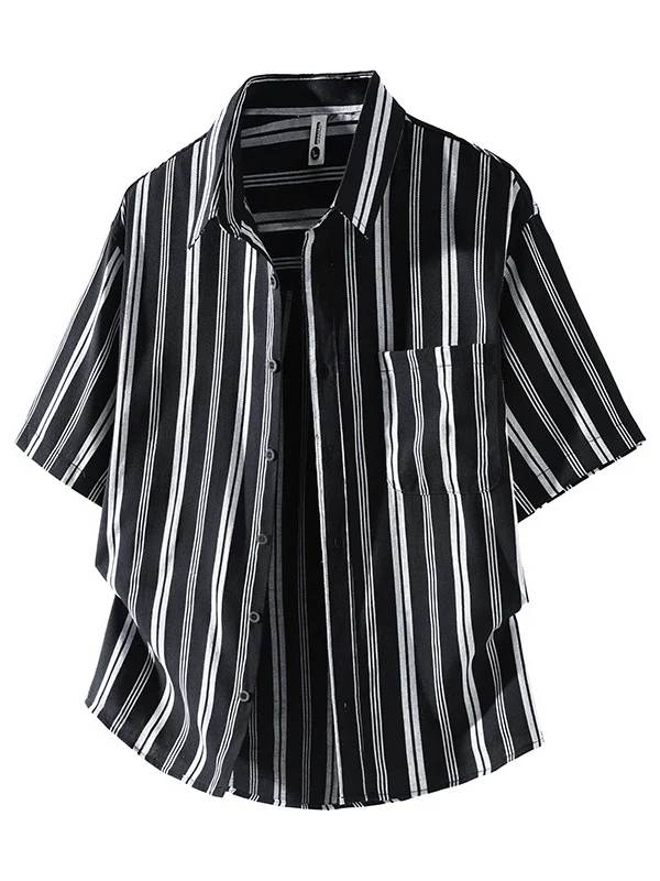 Classic Stripes Breathable Shirts - Image 4