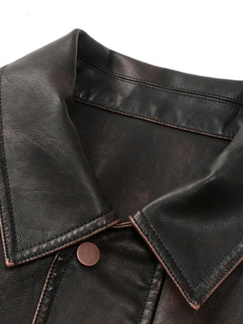 Post-apocalyptic Locomotive Leather Jacket - Image 4