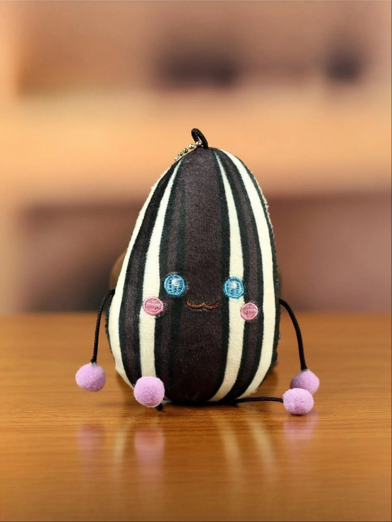 Plush Sunflower Seed Doll Keychain - Image 6