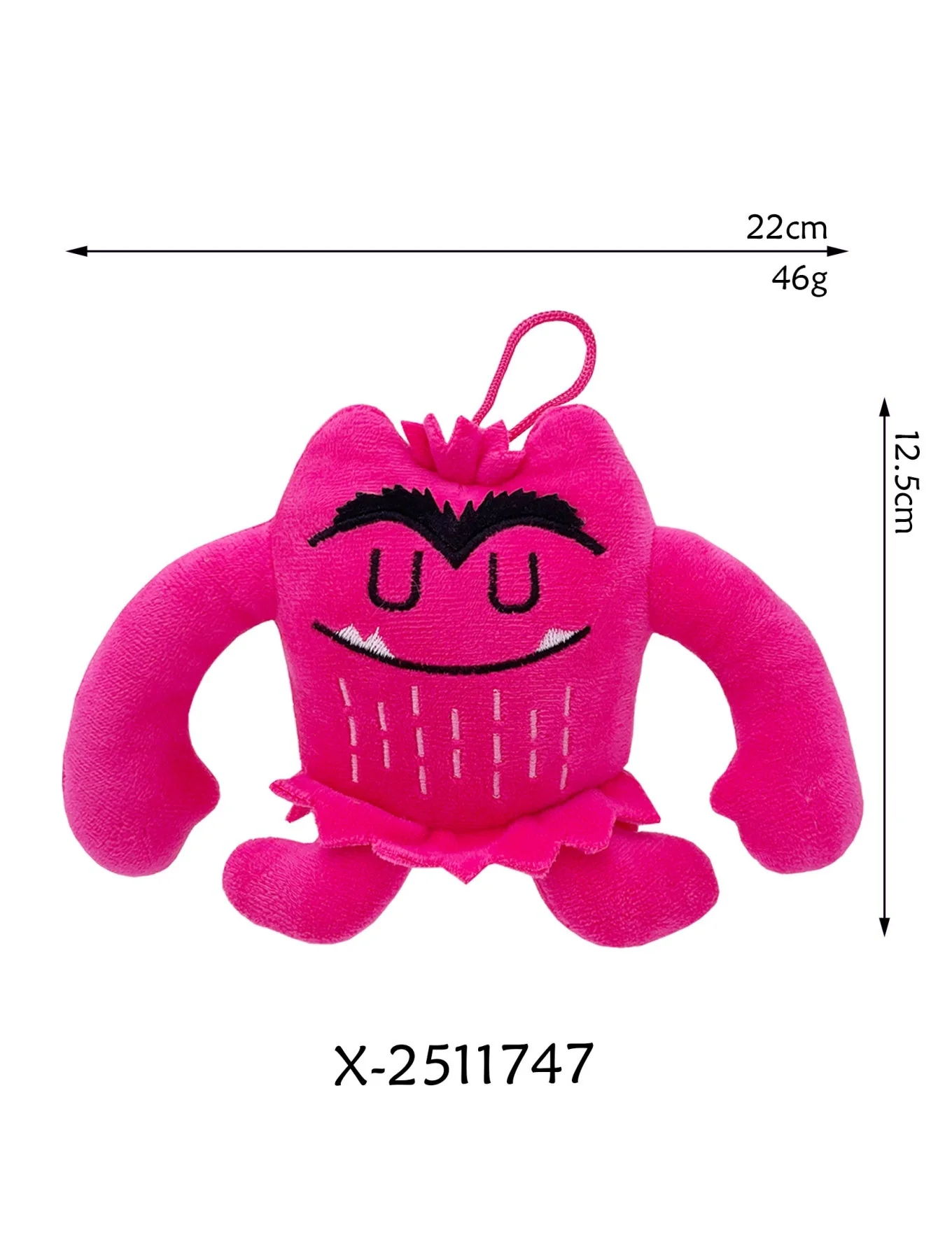 Emotional Monster Keychain Doll - Image 4