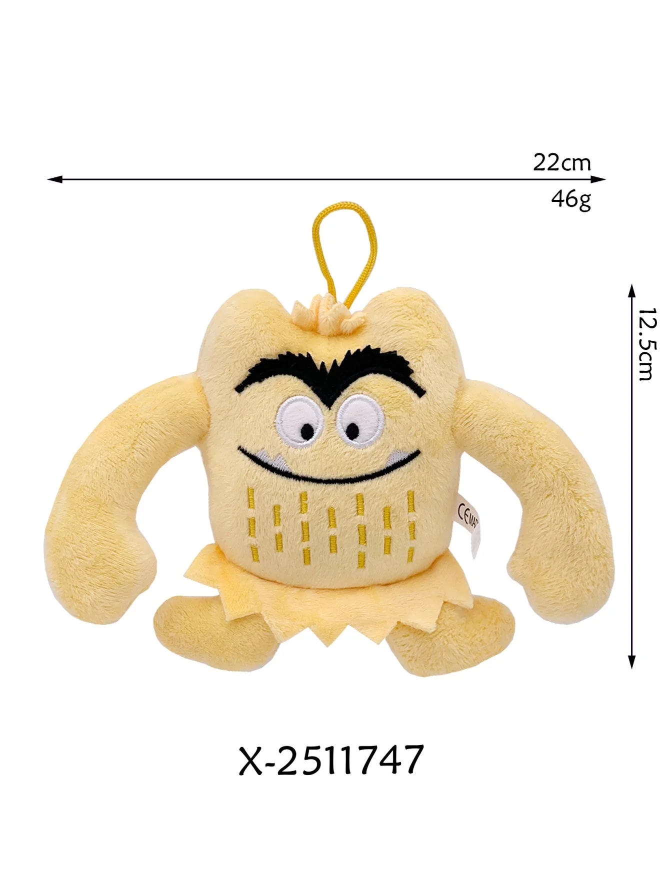 Emotional Monster Keychain Doll - Image 5