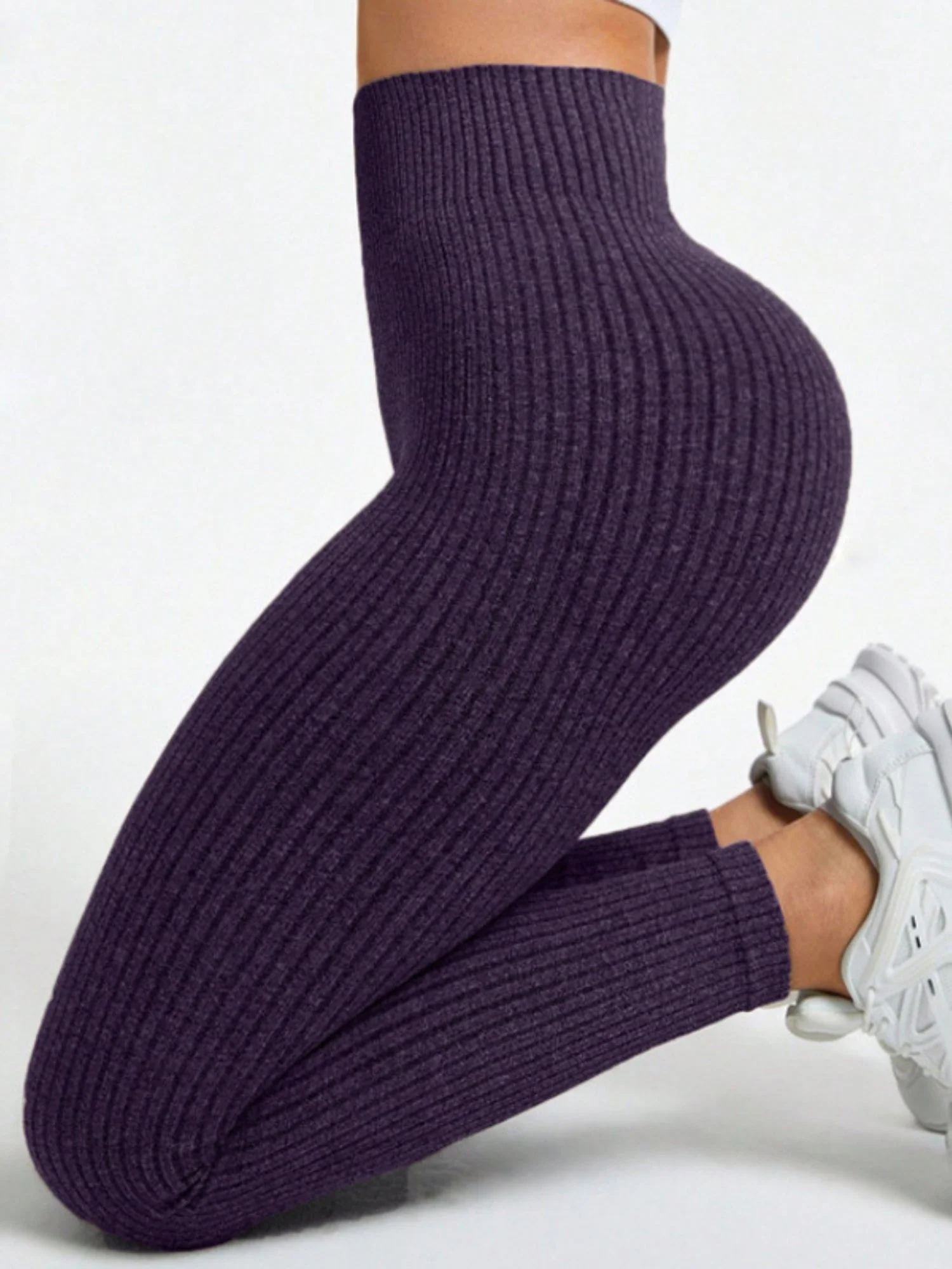 Tight-fitting Tummy Control High-waisted Hip Lift Piping Yoga Pants Pants - Image 17