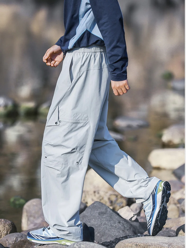 Water-repellent Straight-fit Cargo Trousers - Image 10